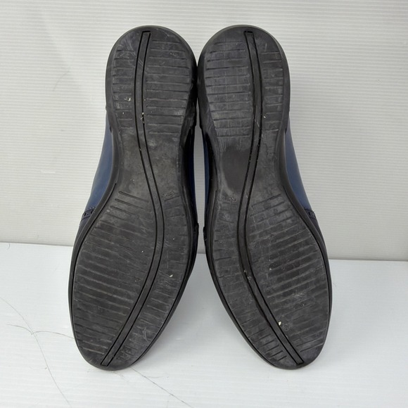 Stefano Ricci Dress Shoes Mens 9.5 Calf leather Blue Wingtip Crest Made In Italy main image 6